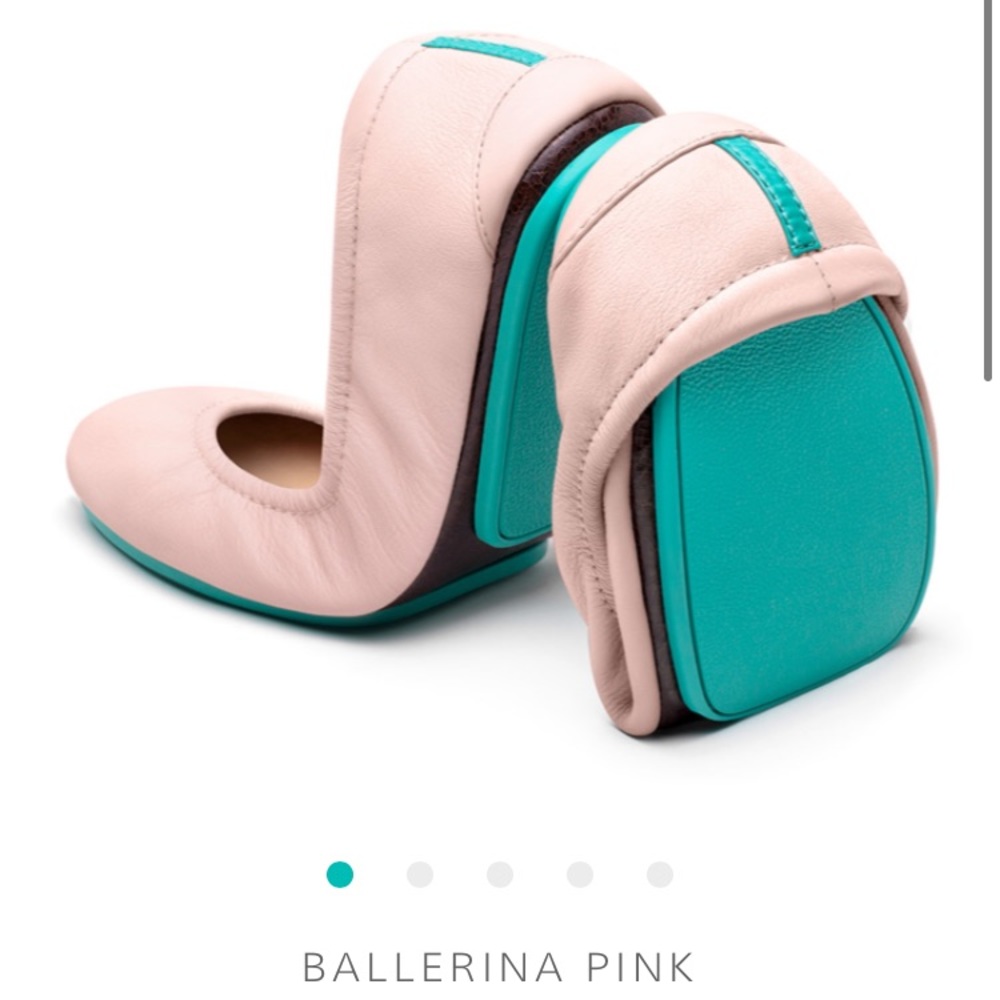 Tieks ballerina pink flats